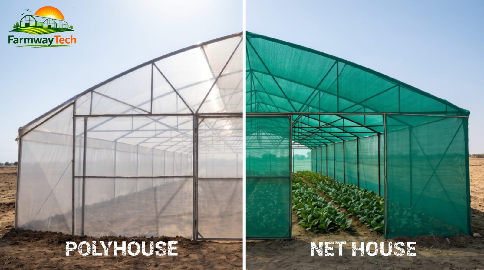Net House vs Polyhouse: Which One Is Right for Your Farm in Jodhpur?